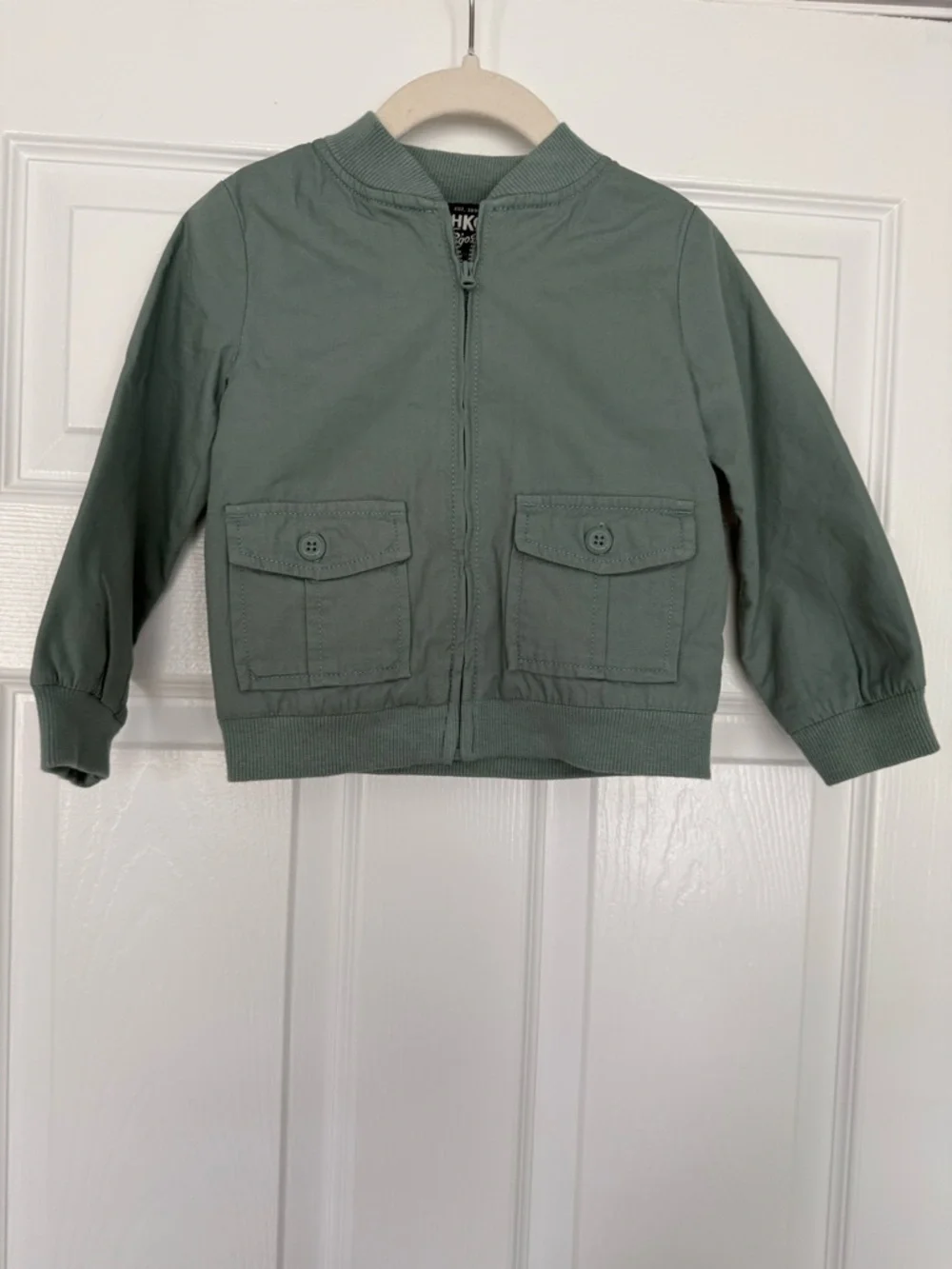 Oshkosh Bogash Kids Sage Green Bomber Jacket-2t